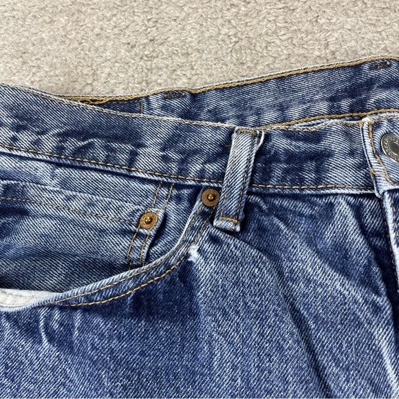 Vtg Levis 505 Straight Leg Jeans - Picture 7 of 13
